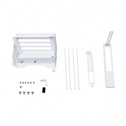 Li O11DEXL-1W Upright GPU-Bracket - weiß