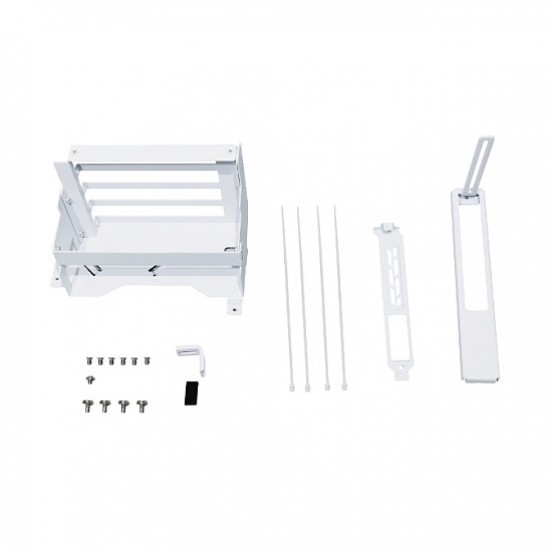Li O11DEXL-1W Upright GPU-Bracket - weiß