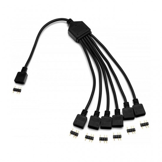 Water Blocks EK-D-RGB 6-Fach D-RGB Splitterkabel