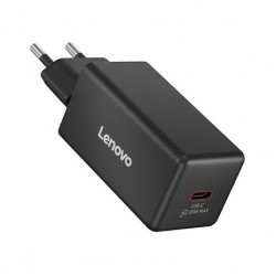 N Lenovo 65W Mini USB-C GaN Ladegerät/ Netzteil Schwarz, 1x USB-C