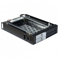 Wechselrahmen 1x3,5" ST-2523 für 2x2,5"Festplatte