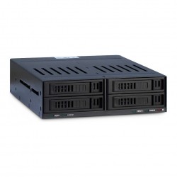 Wechselrahmen 4x2,5" X-3531 für 1x5,25"Einschub
