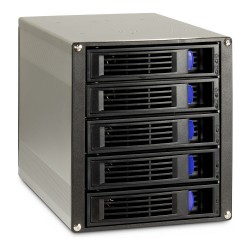Wechselrahmen 5-fach ST-5255 für 3x5,25"Einschub retail