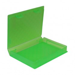 HDD Schutzbox 2,5" Kunststoff grün HDD Schutzbox 2,5" Kunststoff grün