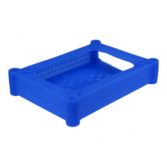 HDD Schutzhülle für 3,5" Silikon blau HDD Schutzhülle für 3,5" Silikon blau