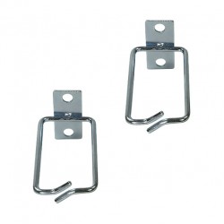 19" Cable management bracket 40 x 80 mm, steel, 2 pcs.