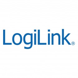 LogiLink Keystone Panel 1U, 24 Ports, shielded, with label fields, black