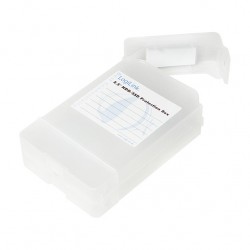 2,5" HDD protection box for 2 HDD/SSD, white