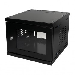 10" Wall Mount Cabinet SoHo, 04U, black