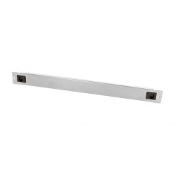 19" Blank Panel, tool-free snap-in type, 1U, metal, grey