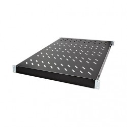 19" Adjustable Shelf for Racks with 600mm depth, black