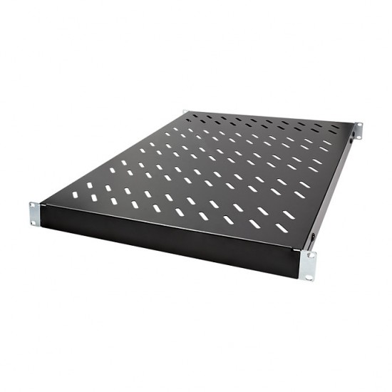 19" Adjustable Shelf for Racks with 1000mm depth, black