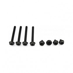XSPC Schraubenset 6-32UNC - schwarz