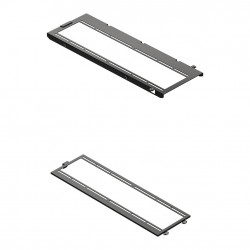 HAVN HS 420 Fan Brackets für 360 mm Radiatoren - schwarz