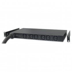 APC Basic Rack PDU Rack AC 400V 22 kW 3-phase input IEC 60309 output connectors 6 IEC 60320 C19 2,44m cord Black