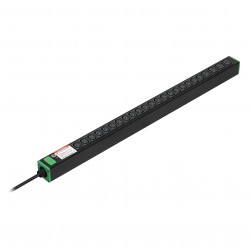 APC Easy Rack PDU Basic vertikal 1-phasig 3,7 kW 230 V 16 A 20 x C13- und 4 x C19-Steckdosen IEC60309-Stecker