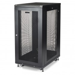 STARTECH.COM Server Rack Schrank - 78cm tiefes Gehäuse - 24 HE - Netzwerk Server Schrank - Datenschrank