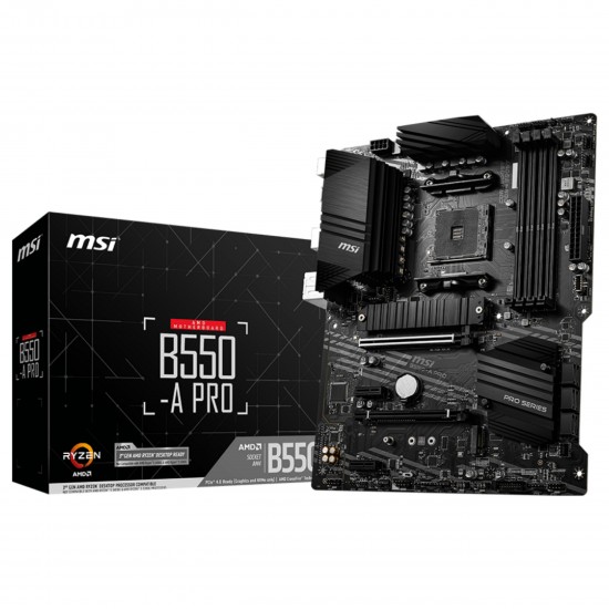 MSI B550-A PRO motherboard MSI B550-A PRO motherboard