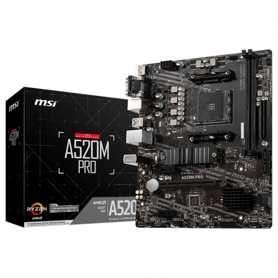 MSI A520M PRO motherboard