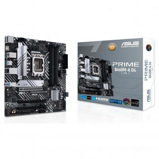 1700 ASUS PRIME B660M-A CSM mATX D4