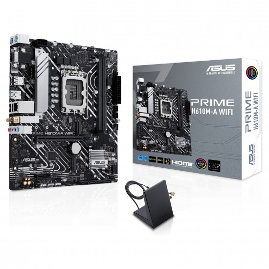 1700 ASUS PRIME H610M-A WIFI mATX 1700 ASUS PRIME H610M-A WIFI mATX