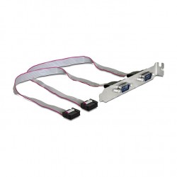 Slotblech - Seriell 2xPort (40cm) Slotblech - Seriell 2xPort (40cm)