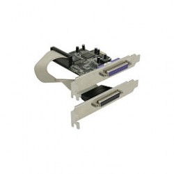 PCI Express x1 Karte zu 2 x Parallel