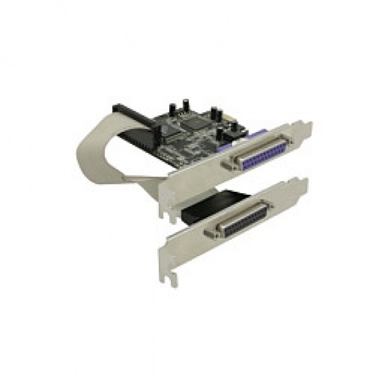 PCI Express x1 Karte zu 2 x Parallel