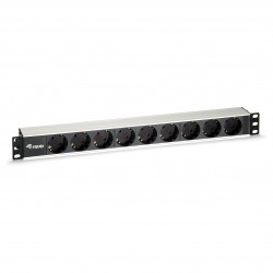 19" Steckdosenleist 1HE 9x equip