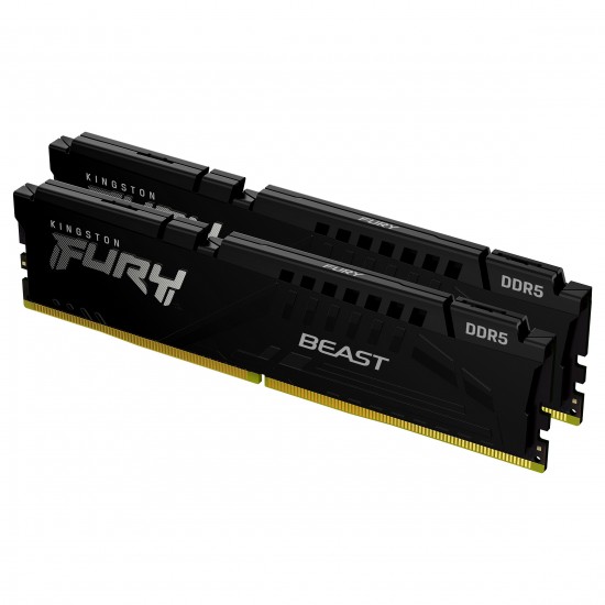 KINGSTON 16GB 5200MHz DDR5 CL40 DIMM Kit of 2 FURY Beast Black
