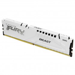 KINGSTON FURY Beast 16GB DIMM DDR5 5600MT/s DDR5 CL40 White XMP
