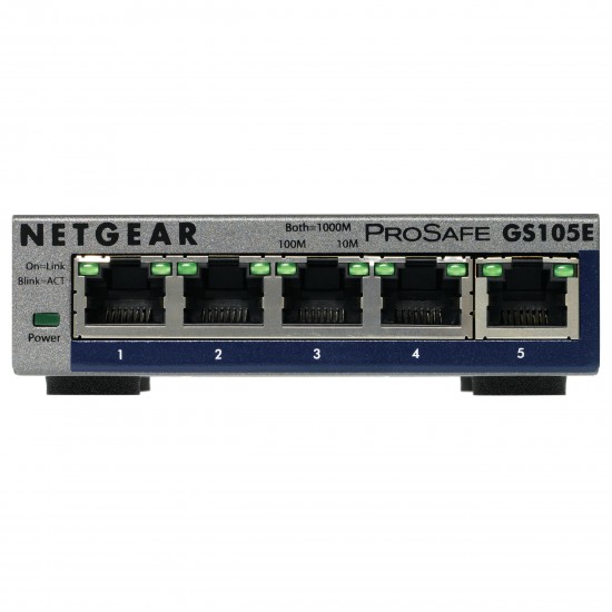 NETGEAR GS105E-200PES network switch