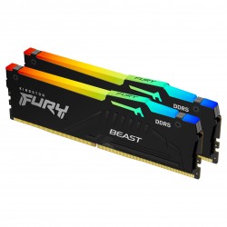 KINGSTON 32GB 6400MT/s DDR5 CL32 DIMM Kit of 2 FURY Beast RGB EXPO