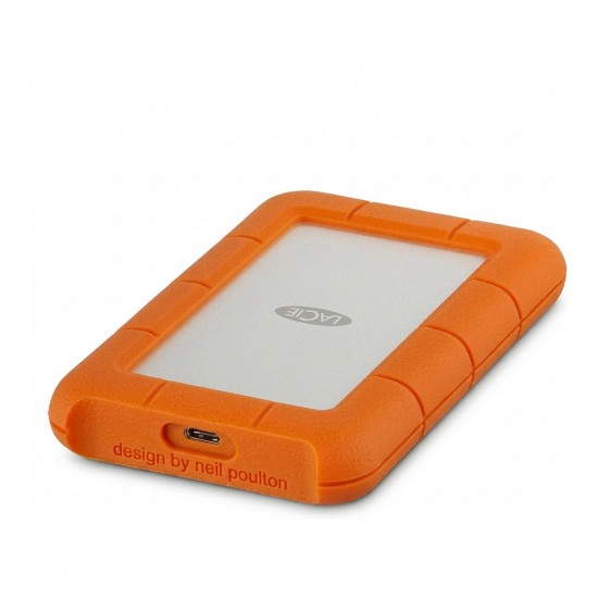 LaCie Rugged USB-C external hard drive