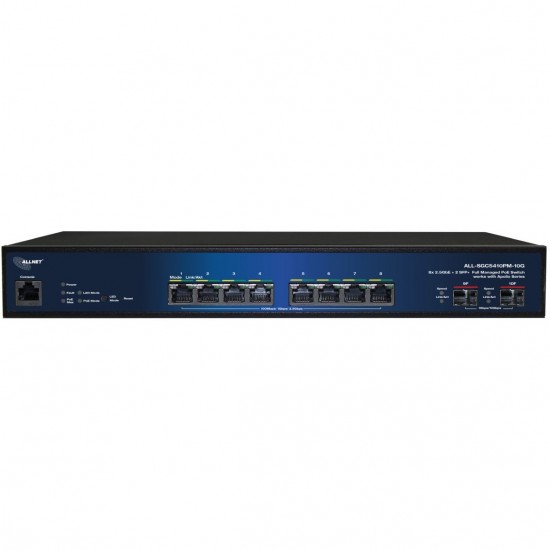8+2P ALLNET Apollo ALL-SGC5410PM-10G POE M
