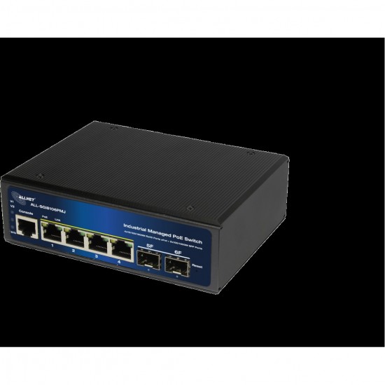 4+2P ALLNET ALL-SGI8106PMJ POE M industrial