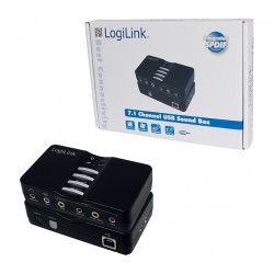 LogiLink USB Sound Box Dolby 7.1 8-Channel LogiLink USB Sound Box Dolby 7.1 8-Channel