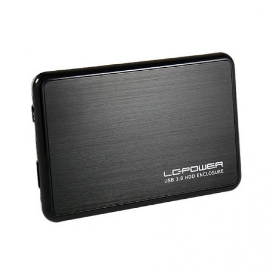 6cm SATA USB3 LC-Power Alu black