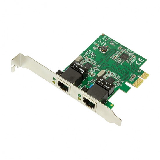 PCI-Express Card, 2-port Gigabit Lan