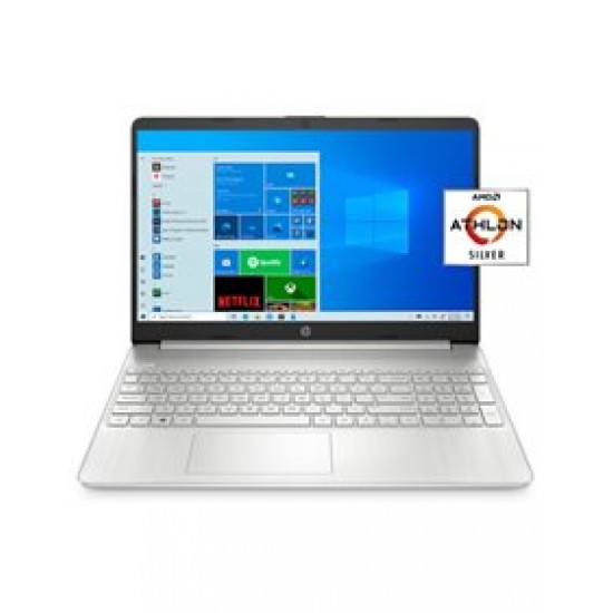 HP 15-ef1001wm, Silver 3050U/15.6 FHD/4GB/128GB SSD/Webcam/Win10 Home S, Silver
