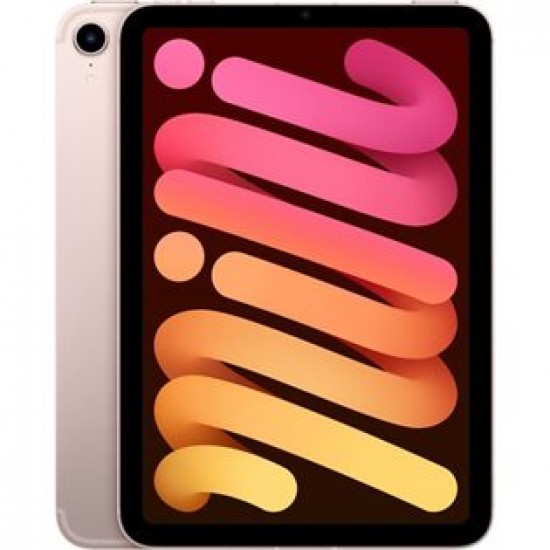 Apple IPad Mini 6th Gen, A15/8.3-Inch/64GB Flash/5G LTE/Webcam/IPadOS, Pink (2021)