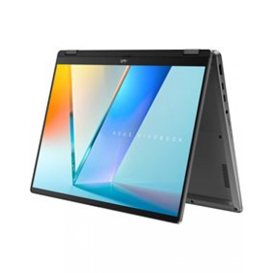 Asus Vivobook Flip 14 TP3407SA-DS74T 2in1, Ultra 7 256V/14 FHD+ OLED Touch/16GB/1TB SSD/Webcam/Win11 Home, US Layout, Matte Grey