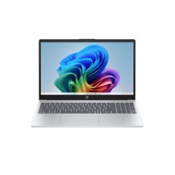 HP OmniBook 3 AI 15-fn0105dx, Ryzen AI 5 330/15.6 FHD IPS Touch/16GB/512GB SSD/Webcam/Win11 Home, US Layout, Glacier Silver