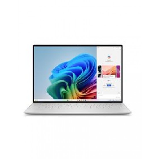 Dell XPS 13 9345, Snapdragon X Elite X1E-80-100/13.4 FHD+/16GB/512GB SSD/Webcam/Win11 Pro, US Layout, Silver