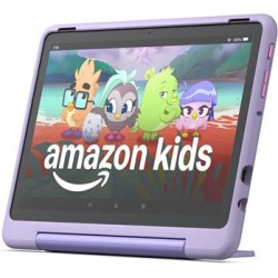 Amazon Fire HD 10 Kids Pro Edition, 10.1-Inch/2GB/32GB/Webcam/Fire OS, with Happy Day Case, Black (2023)