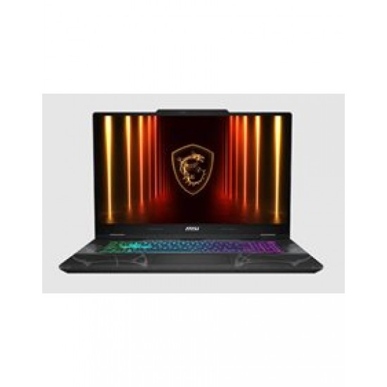 MSI Cyborg 17 B2RWFKG-067US, Core 9 270H/17.3 FHD 144Hz/16GB/1TB SSD/RTX 5060 8GB/Webcam/Win11 Home, Translucent Black