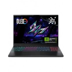 Acer Predator Helios Neo 16S AI PHN16S-71-98RF, Ultra 9 275HX/16 WQXGA OLED 240Hz/32GB/1TB SSD/RTX 5070 Ti 12GB/Webcam/Win11 Home, US Layout, Black