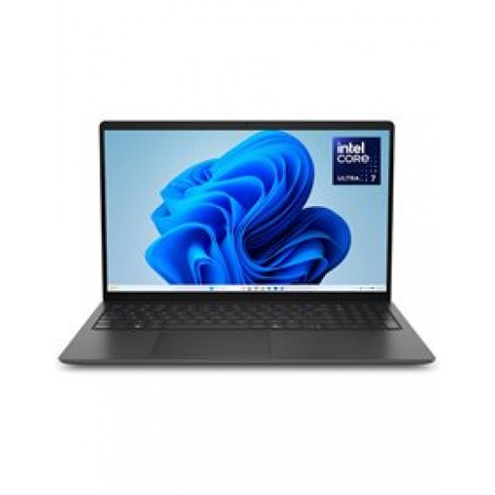 Dell 15 D15260, Ultra 7 255U/15.6 FHD/16GB/1TB SSD/Webcam/Win11 Home, US Layout, Carbon Black