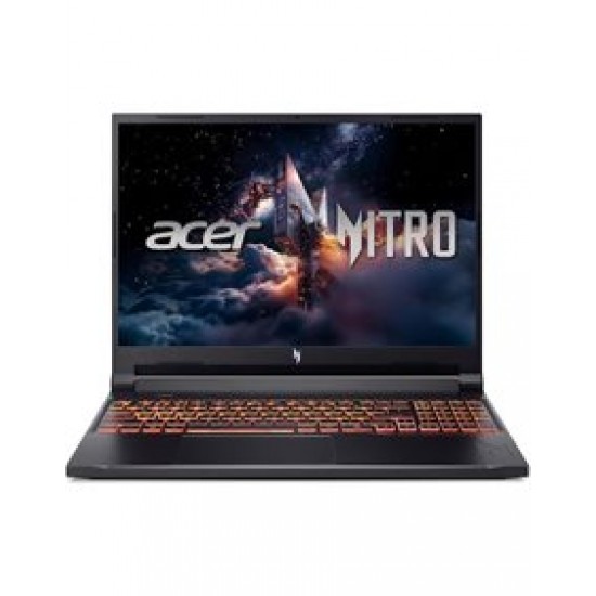 Acer Nitro V 16 ANV16-72-933F, Core 9 270H/16 WUXGA 180Hz/32GB/1TB SSD/RTX 5070 8GB/Webcam/Win11 Home, US Layout, Black