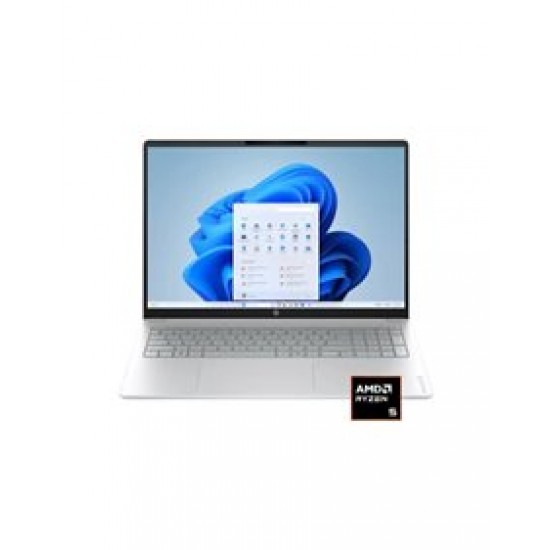 HP OmniBook 3 16-by0015dx, Ryzen 5 40/16 2K Touch/8GB/256GB SSD/Webcam/Win11 Home, US Layout, Glacier Silver